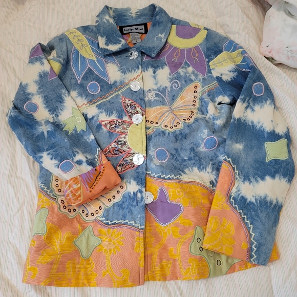 Patchwork butterfly jacket - Picture 2 of 5